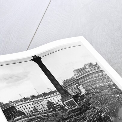 Striking Dockers Rally In London's Trafalgar Square by Anonymous