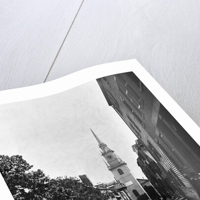 Old North Church in Boston by Anonymous