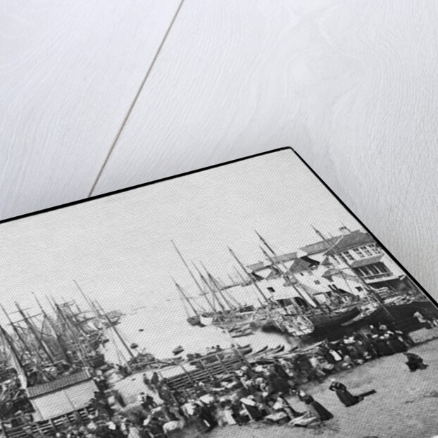 Fishmarket in Progress by Anonymous