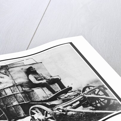 Mobile Darkroom at Crimean War by Anonymous