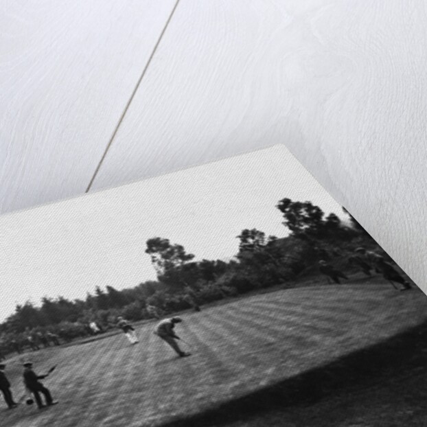 Golf Match Between Vardon and Braid, ca. 1910 by Anonymous
