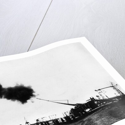Krupp's 'Big Bertha' Gun is Fired by Anonymous