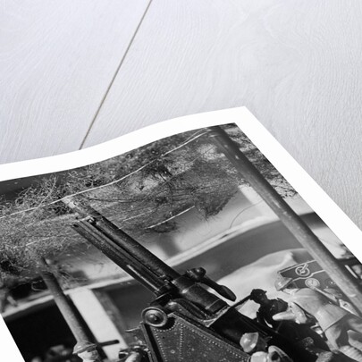 Toy Soldiers and Anti-aircraft Artillery by Anonymous