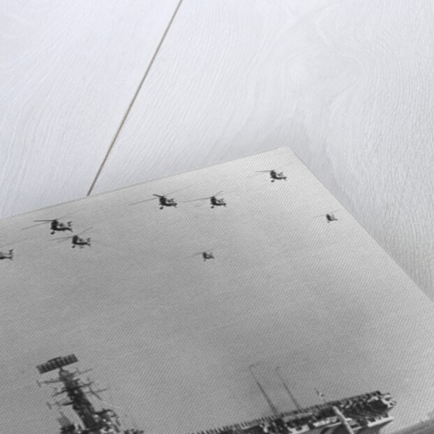 Farewell Ceremony for HMS Albion by Anonymous