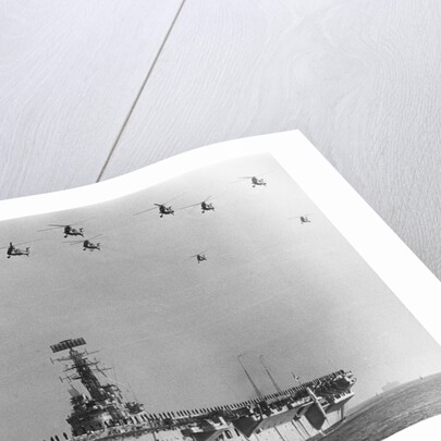 Farewell Ceremony for HMS Albion by Anonymous