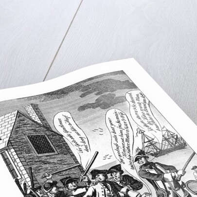 The Press Gang; or English Liberty Display'd [FIXUP Special Category Cartoons] by Anonymous