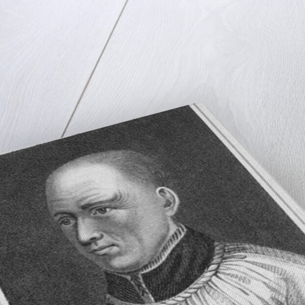 St Thomas Becket, Archbishop of Canterbury 1162 (from a scarce Print by Hollar)
