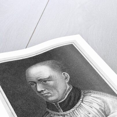 St Thomas Becket, Archbishop of Canterbury 1162 (from a scarce Print by Hollar)