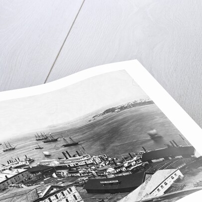 Ships in Quebec Bay by Anonymous