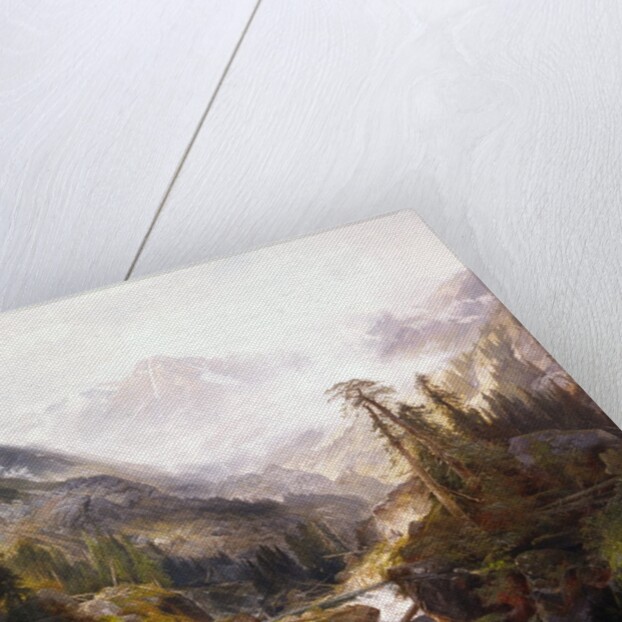 The Mountain of the Holy Cross by Thomas Moran