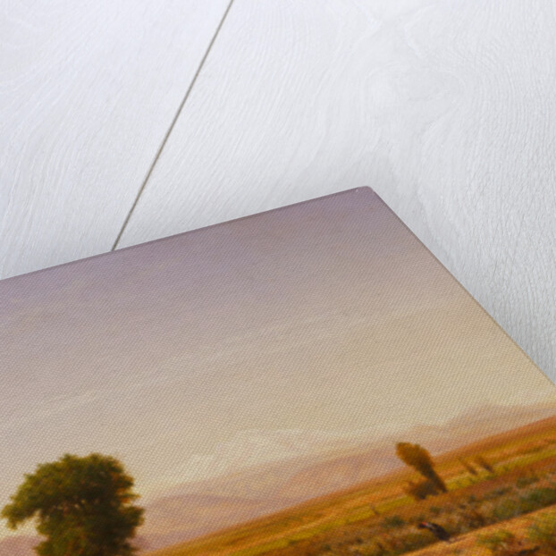 Crossing the Ford, Platte River, Colorado by Thomas Worthington Whittredge