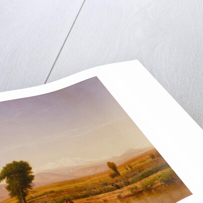 Crossing the Ford, Platte River, Colorado by Thomas Worthington Whittredge