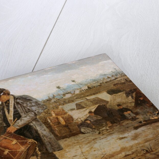 Drum and Bugle Corp, Civil War Encampment by Winslow Homer