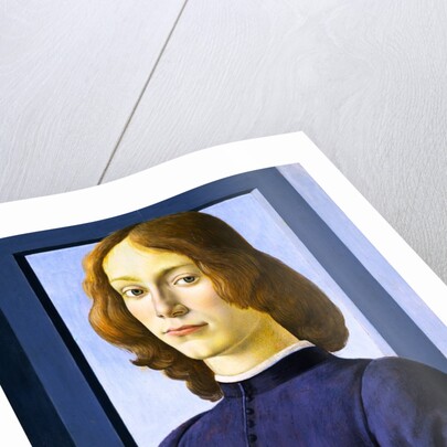 Portrait of a Young Man by Botticelli