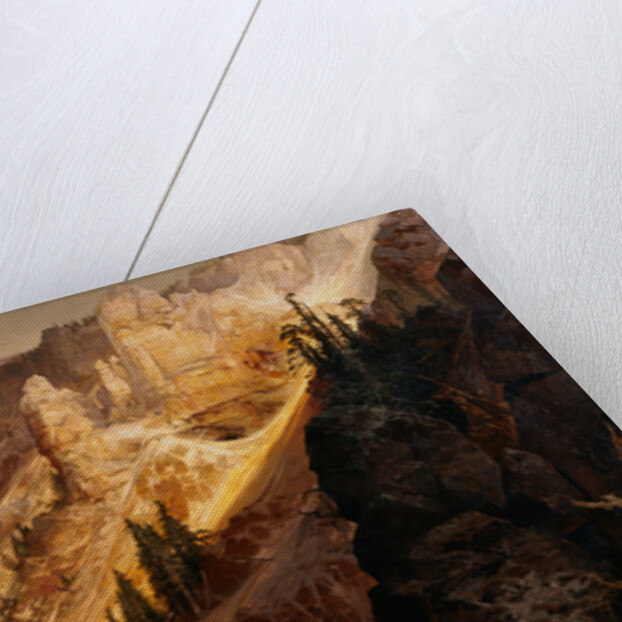 The Grand Canyon of the Yellowstone by Thomas Moran