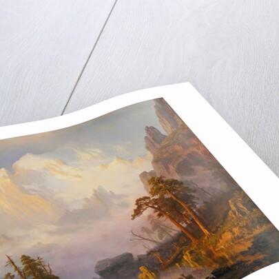 Rocky Mountains by Albert Bierstadt