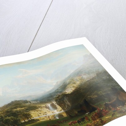 The Rocky Mountains, Lander's Peak by Albert Bierstadt