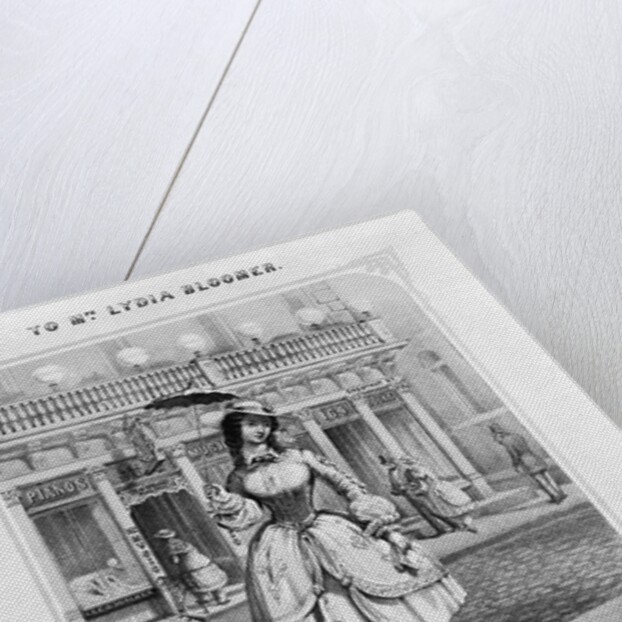 Lydia Bloomer by Anonymous