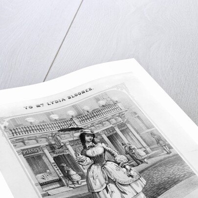 Lydia Bloomer by Anonymous