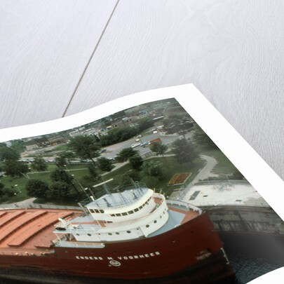 Bulk Iron Ore Carrier, Great Lakes Carriers by Corbis