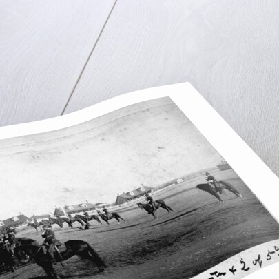 Cavalry at Fort Sill by Anonymous