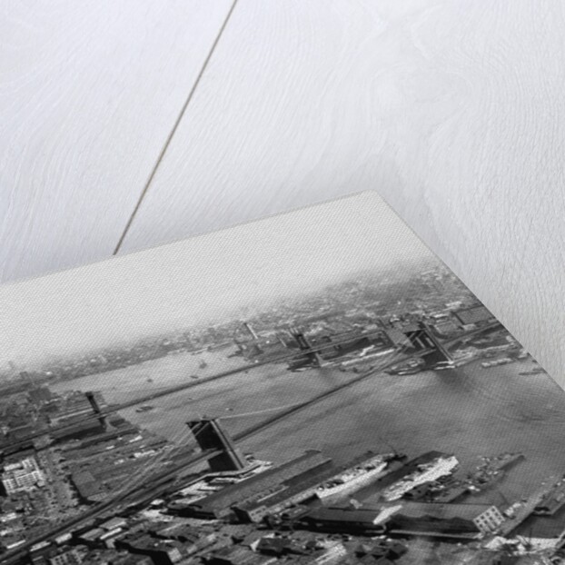 Bridges on the East River, New York by Anonymous