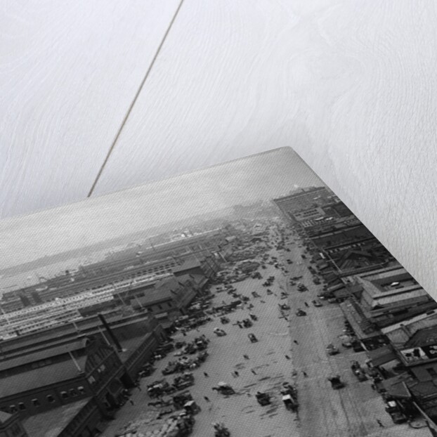 West Street With Piers and Warehouses, New York by Anonymous