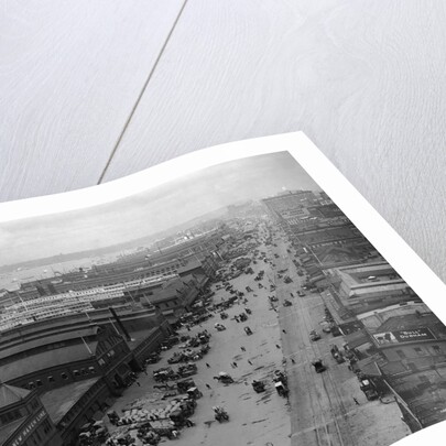 West Street With Piers and Warehouses, New York by Anonymous