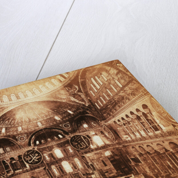 Hagia Sophia in Istanbul: Interior and Apses by Anonymous