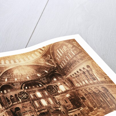 Hagia Sophia in Istanbul: Interior and Apses by Anonymous
