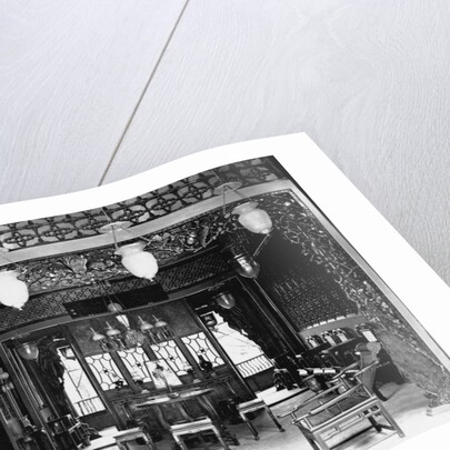 Interior of a Wealthy Man's House in Canton by Anonymous