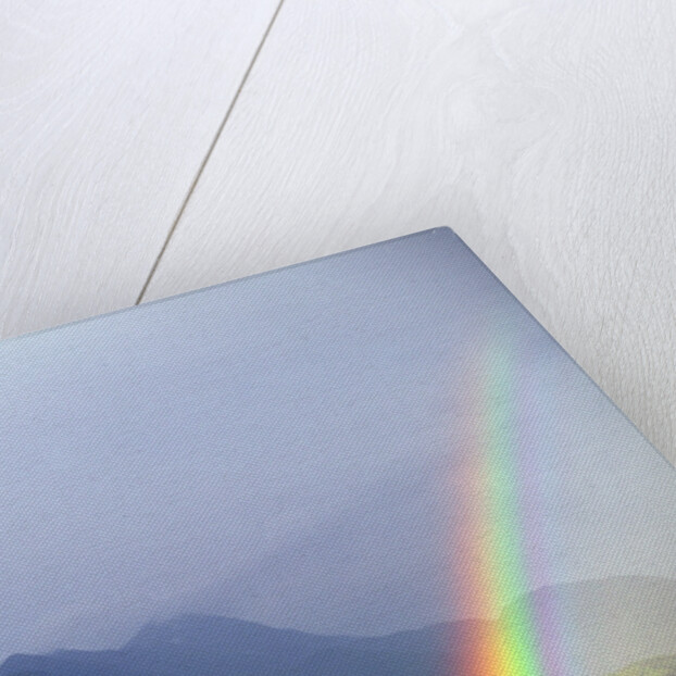 Rainbow over Alaskan Mountain by Anonymous