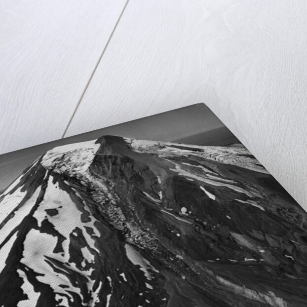 Mount Saint Helens With Glacier by Anonymous