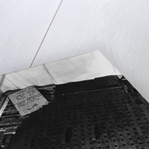 Fermi's Atomic Pile Under Construction by Anonymous