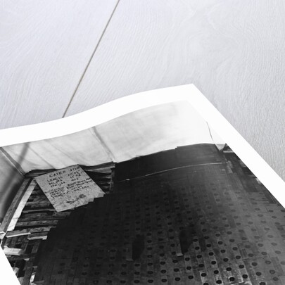 Fermi's Atomic Pile Under Construction by Anonymous
