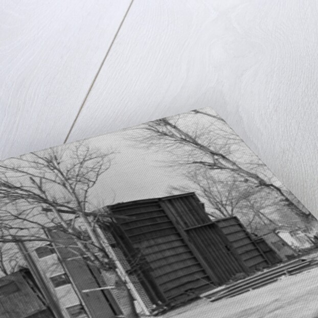 Overturned Houses by Anonymous