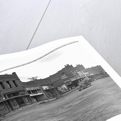 Depression Era Town by Anonymous