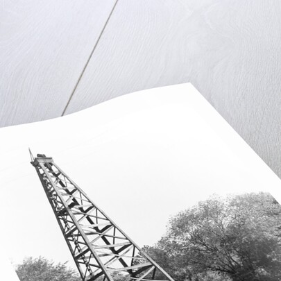 Abandoned Oil Derrick by Anonymous