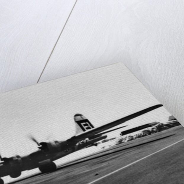 Enola Gay Preparing for Takeoff by Anonymous