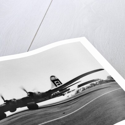 Enola Gay Preparing for Takeoff by Anonymous