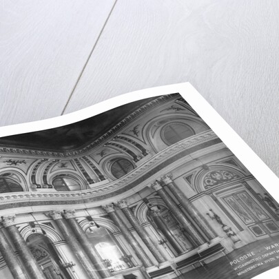 Main Reception Hall in King's Palace at Plac Zamkowy by Anonymous