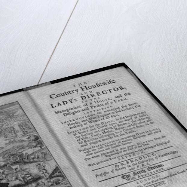 Title Page of an Old Cook Book by Anonymous
