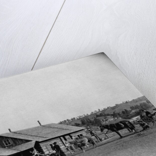 Western Ranch House by Anonymous