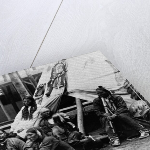 Native American Actors From Buffalo Bill's Wild West Show by Anonymous