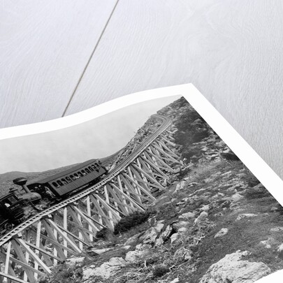 Railroad Climbing Mount Washington by Anonymous