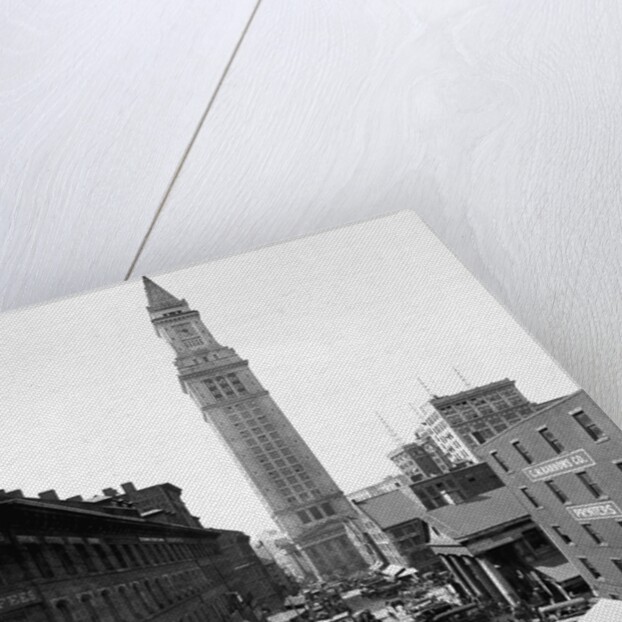Custom House and Commercial Street by Anonymous