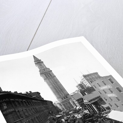 Custom House and Commercial Street by Anonymous
