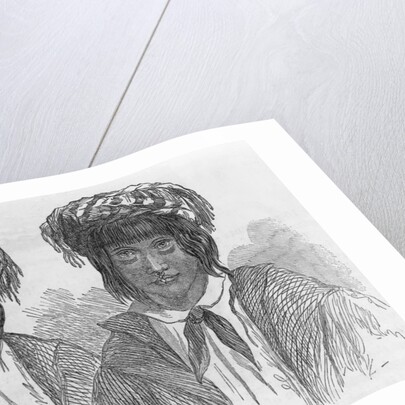 Illustration of Two Choctaw Men by Anonymous