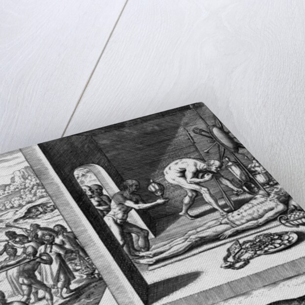 Native Funeral Rites by Theodor de Bry From America by Anonymous