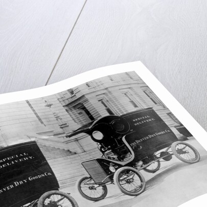 White Steam Trucks by Anonymous
